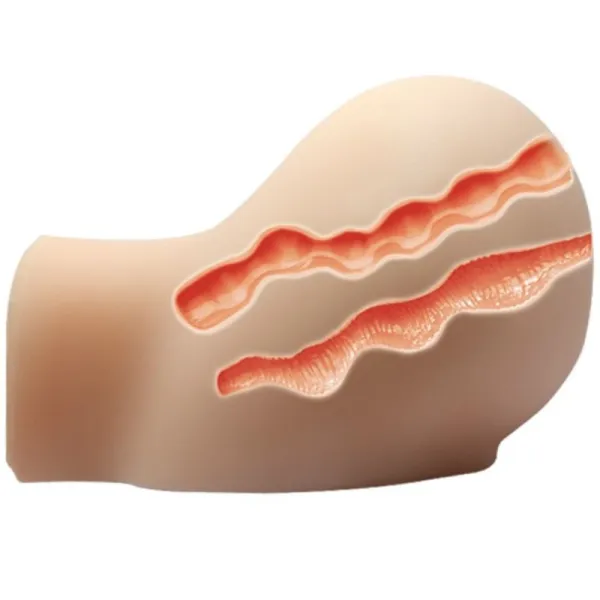 Realistische Vagina und Anus mit Vibrationsposition 6 von Crazy Bull | Fesselliebe.de