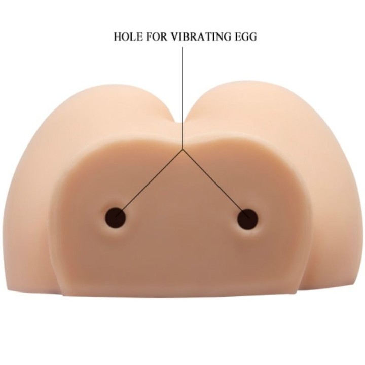 Realistische Vagina und Anus mit Vibrationsposition 6 von Crazy Bull | Fesselliebe.de