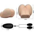 Realistische Vagina und Anus mit Vibrationsposition 6 von Crazy Bull