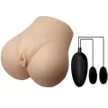 Realistische Vagina und Anus mit Vibrationsposition 7 von Crazy Bull