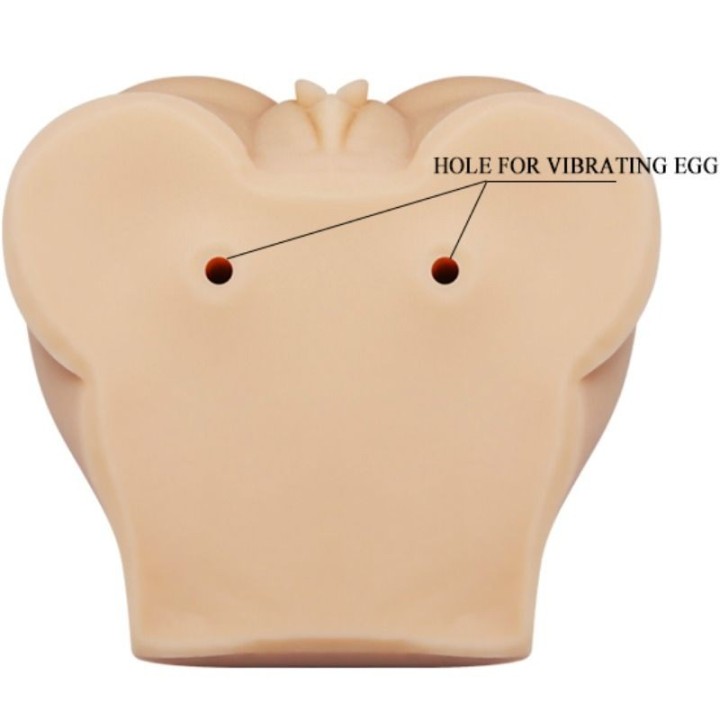 Realistische Vagina und Anus mit Vibrationsposition 8 von Crazy Bull | Fesselliebe.de