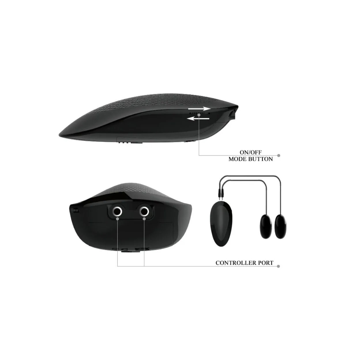 Realistische Vagina und Anus mit Vibrationsposition 8 von Crazy Bull | Fesselliebe.de