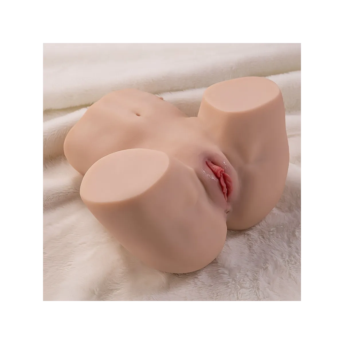 Maya Realistischer Masturbator mit Saugfunktion für Vagina und Anus, Vibration und Saugfunktion, 4,5 Kg von Xise | Fesselliebe.de