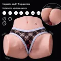 Tracy Vibrierender Realistischer Vibrations-Masturbator für Vagina und Anus mit Mehreren Positionen von Xise