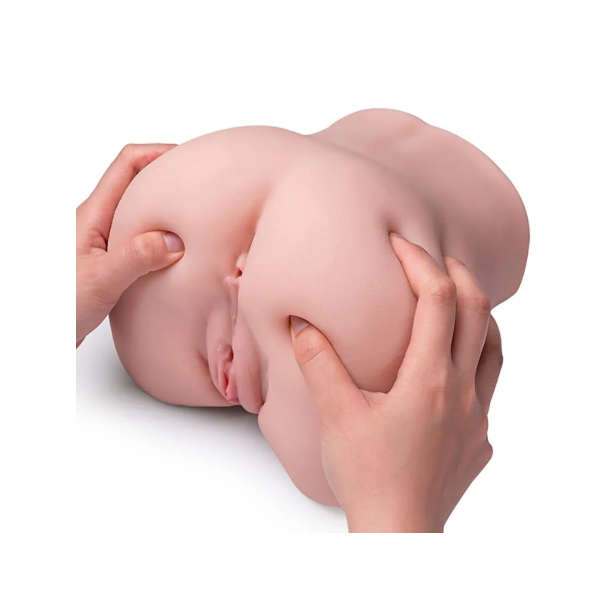 Olga Vibrierender Realistischer Vagina- und Anus-Masturbator mit Mehreren Positionen von Xise | Fesselliebe.de