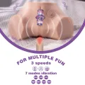 Fennie Realistischer Masturbator mit Vibrationsfunktion und Mehreren Positionen für Vagina und Anus von Xise