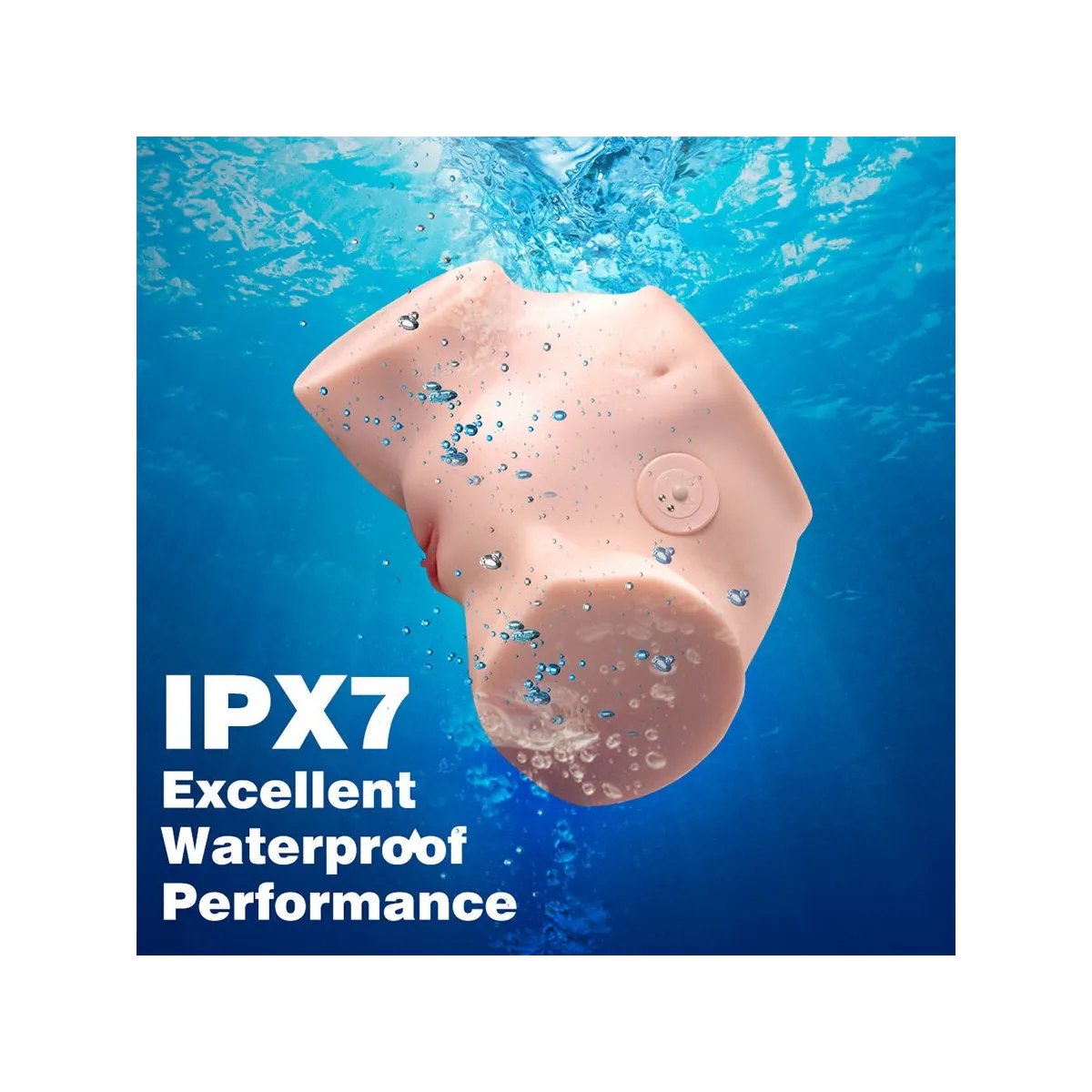 Fennie Realistischer Masturbator mit Vibrationsfunktion und Mehreren Positionen für Vagina und Anus von Xise | Fesselliebe.de