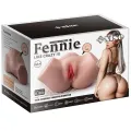 Fennie Realistischer Masturbator mit Vibrationsfunktion und Mehreren Positionen für Vagina und Anus von Xise