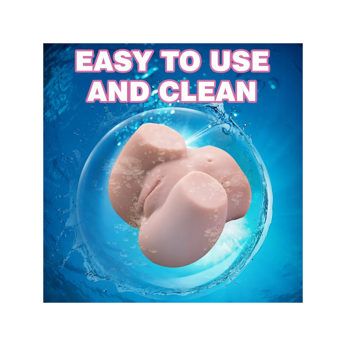 Connie Back Masturbator für Vagina und Anus, Realistische Mehrfachpositionen mit Vibration von Xise | Fesselliebe.de