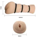 Vagina Masturbator mit Ringen von Crazy Bull