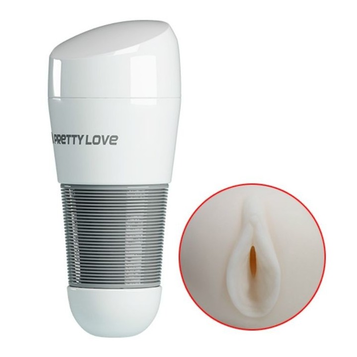 Kitty Weisser Vagina-Masturbator von Pretty Love Male | Fesselliebe.de