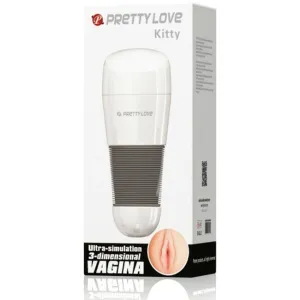 Kitty Weisser Vagina-Masturbator von Pretty Love Male
