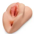 Perfect Pussy Double Stroker natürlicher Vagina und Anus Masturbator von Pdx Plus+