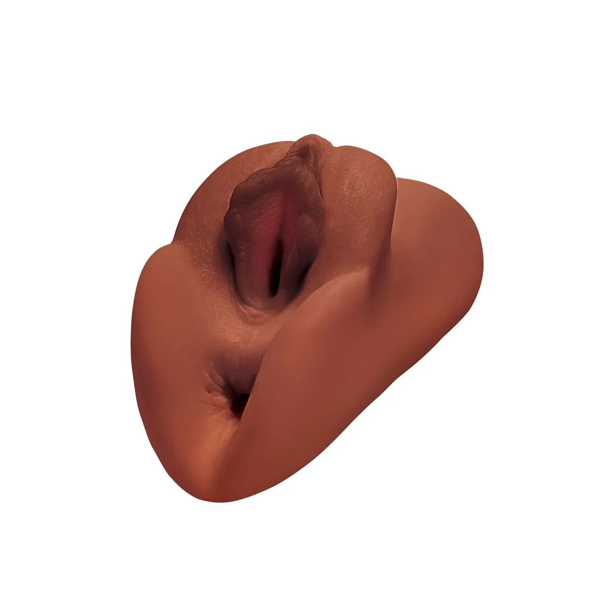 Perfect Pussy Double Stroker Vagina und Anus Masturbator Braun von Pdx Plus+ | Fesselliebe.de