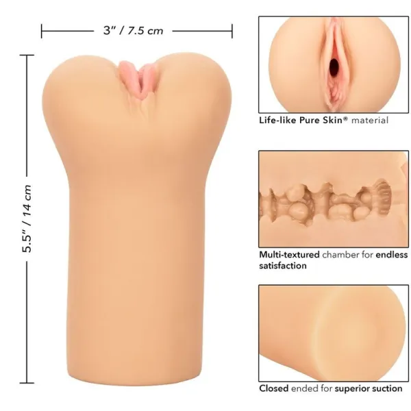 Boundless Vulva Stroker Helle Haut von Calexotics | Fesselliebe.de