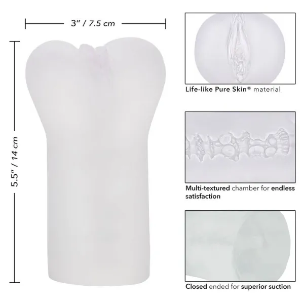 Boundless Vulva Stroker Transparent von Calexotics | Fesselliebe.de