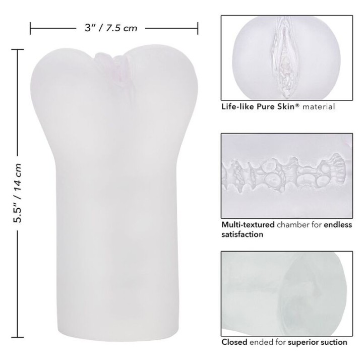 Boundless Vulva Stroker Transparent von Calexotics | Fesselliebe.de