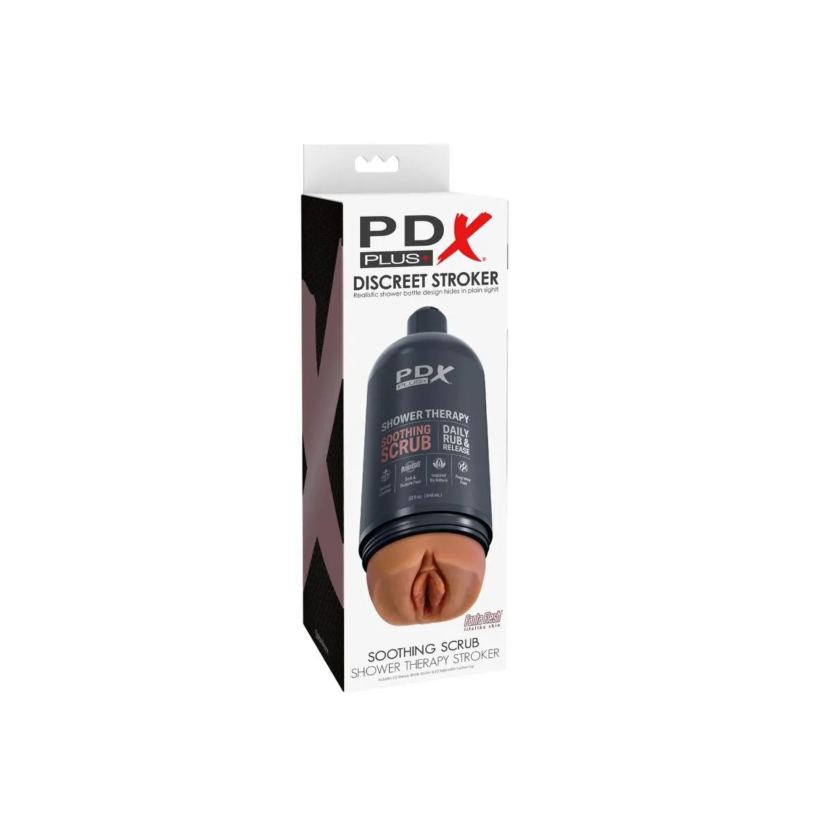 Stroker Masturbator Diskretes Flaschendesign Beruhigendes Peeling-Süssigkeiten-Shampoo von Pdx Plus+ | Fesselliebe.de