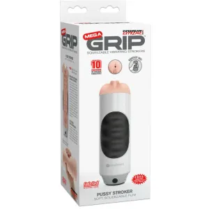 Pipedream Mega Grip Vagina Masturbator Vibrator von Extreme Toyz | Fesselliebe.de