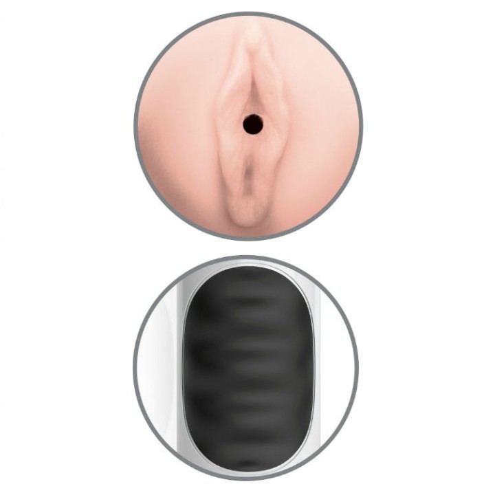 Pipedream Mega Grip Vagina Masturbator Vibrator von Extreme Toyz | Fesselliebe.de