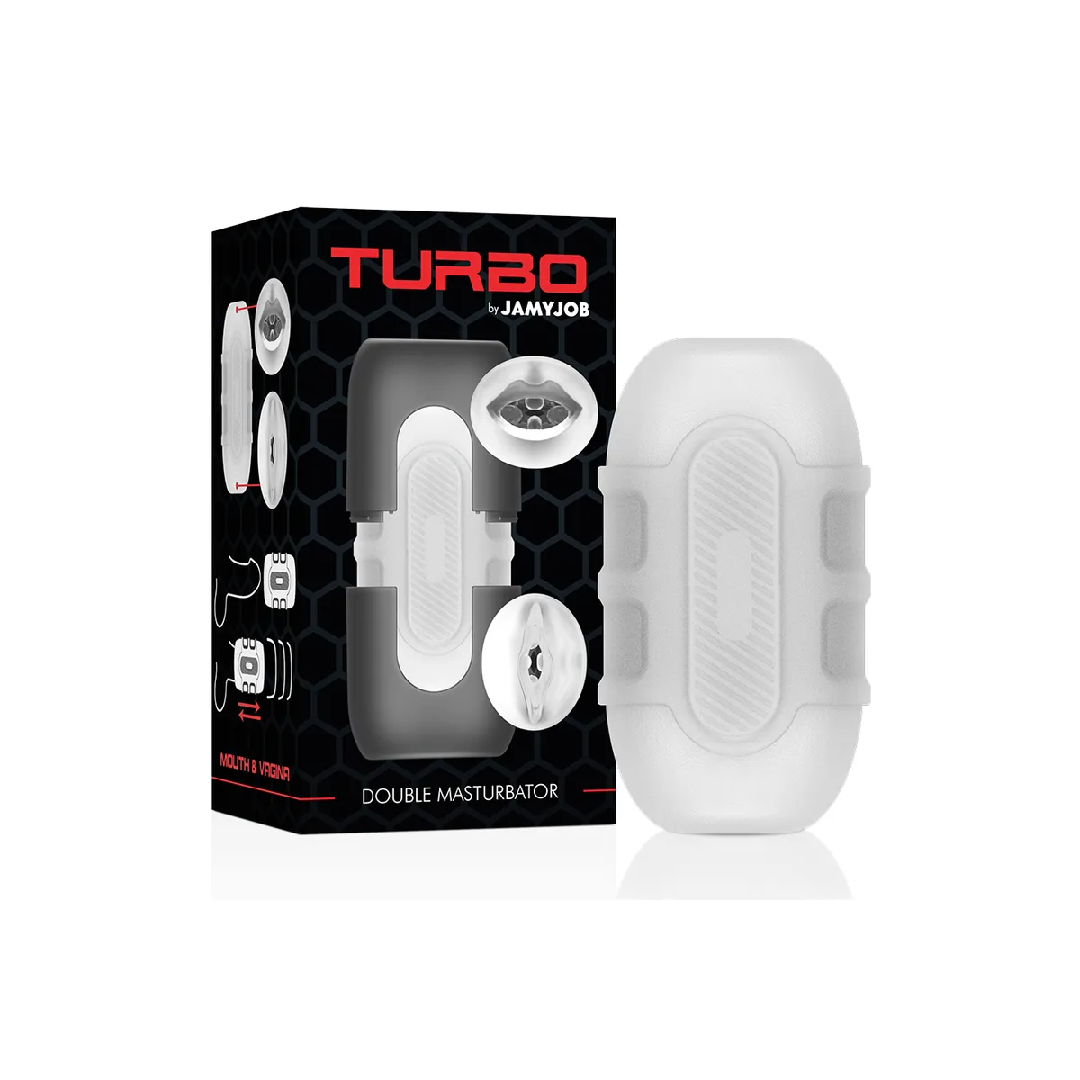 Turbo Doppel-Masturbator von Jamyjob | Fesselliebe.de