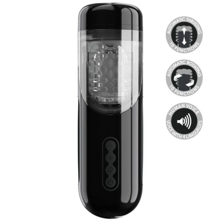 Lorelei Multifunktionswiederaufladbarer Masturbator von Pretty Love Male | Fesselliebe.de