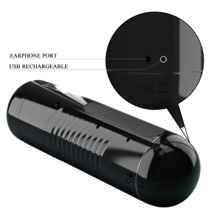 Lorelei Multifunktionswiederaufladbarer Masturbator von Pretty Love Male | Fesselliebe.de