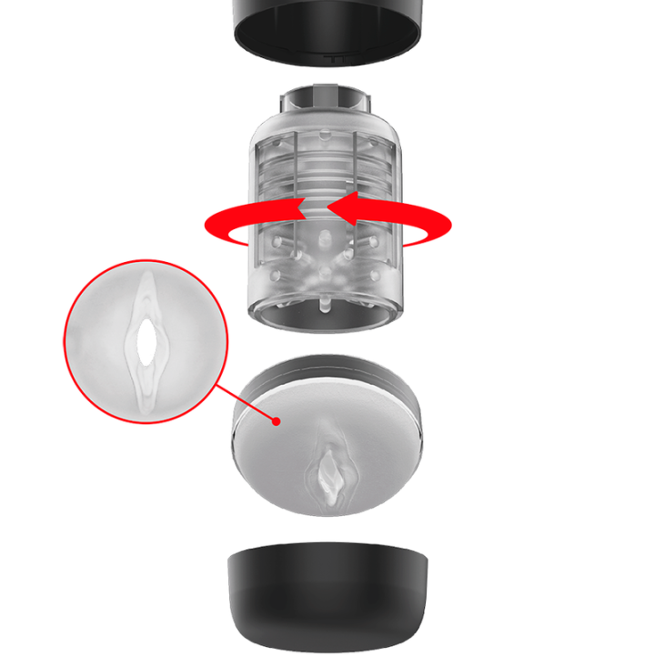 Tornado 360 Rotate Tech Stroker von Jamyjob | Fesselliebe.de