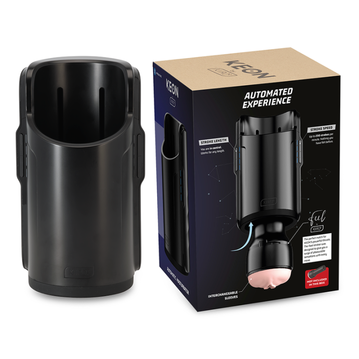Keon + Feel Nicolette Shea Stroker + Aqua-Qualitts-Gleitmittel 50 ml von Kiiroo | Fesselliebe.de