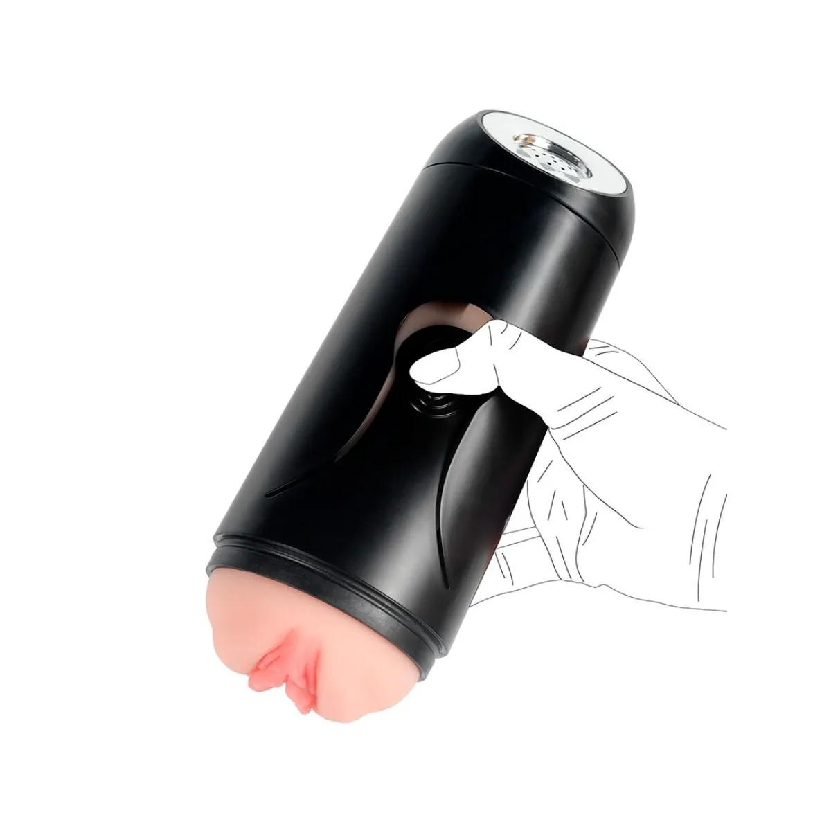 Fanny Vagina Masturbator mit Vibration von Shequ | Fesselliebe.de