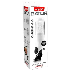 Pdx Mega Bator Usb-Männlicher Masturbator Vagina Weiss von Extreme Toyz | Fesselliebe.de