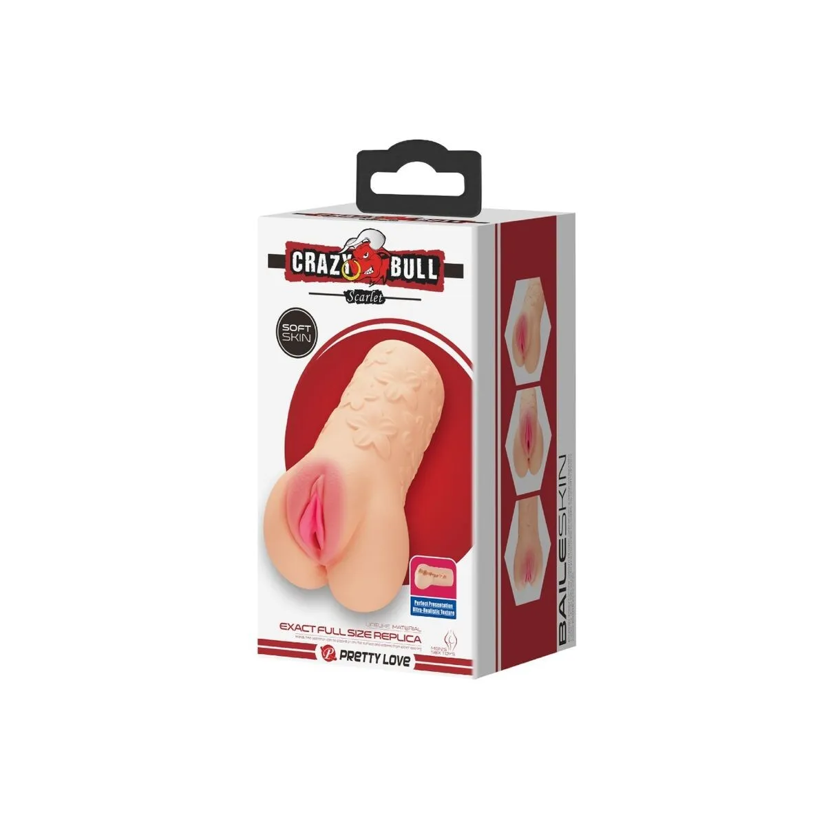 Scharlachroter Mastubador In Vaginaform von Crazy Bull | Fesselliebe.de