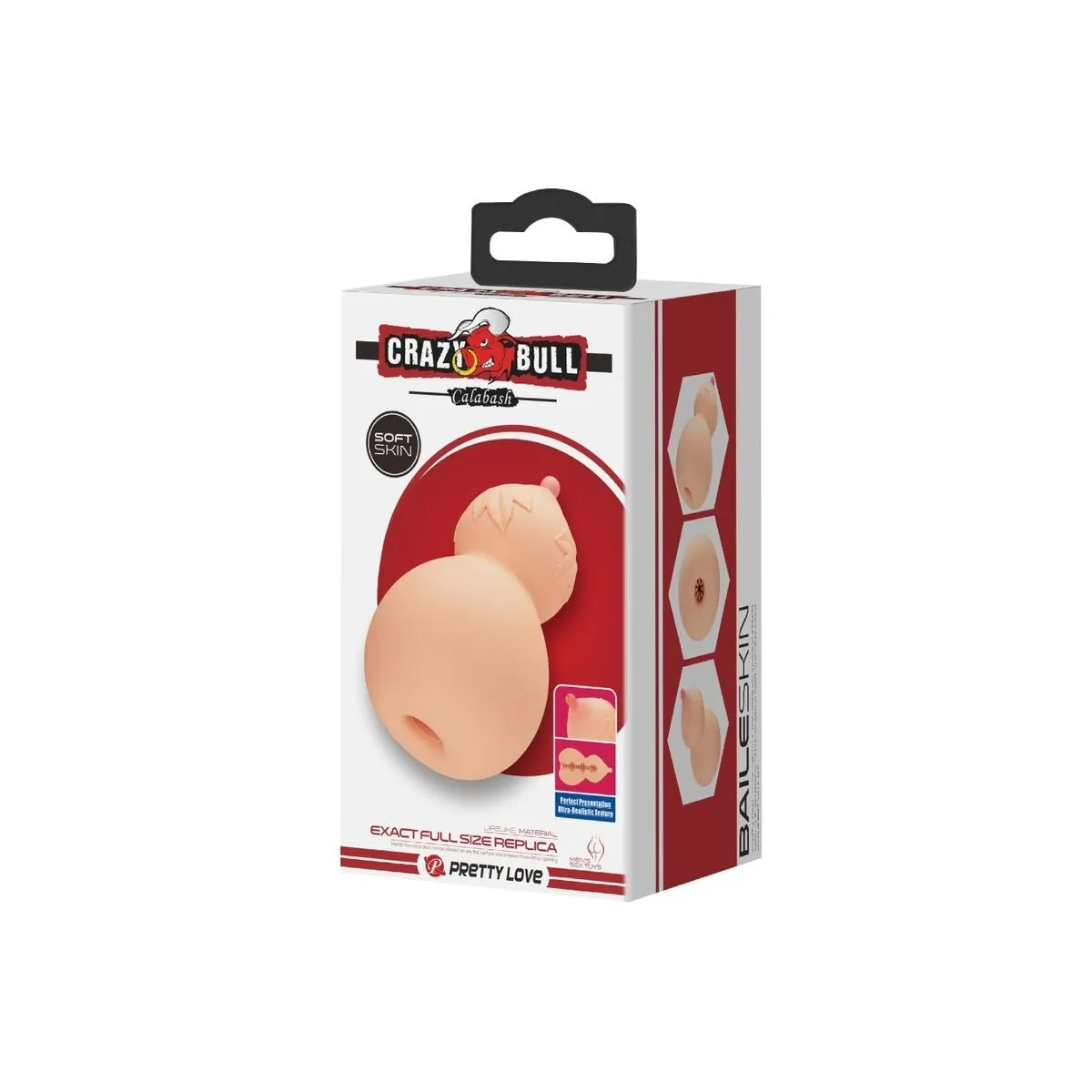 Mastubador In Kalebash-Brustform von Crazy Bull | Fesselliebe.de