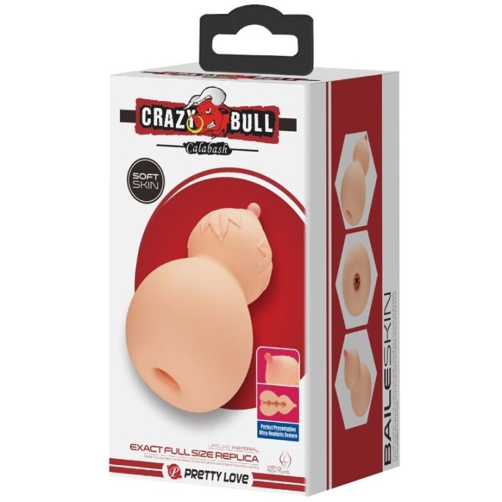 Mastubador In Kalebash-Brustform von Crazy Bull | Fesselliebe.de