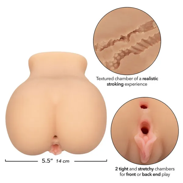 The Farmers Daughter Doppelt Realistischer Masturbator, Fleisch von Calexotics | Fesselliebe.de