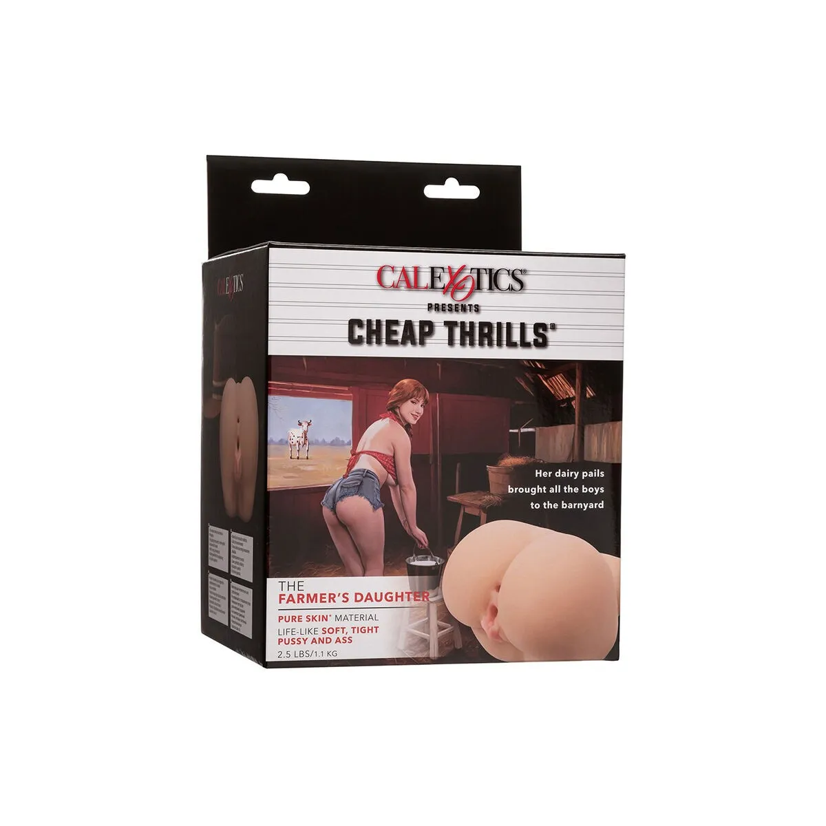 The Farmers Daughter Doppelt Realistischer Masturbator, Fleisch von Calexotics | Fesselliebe.de