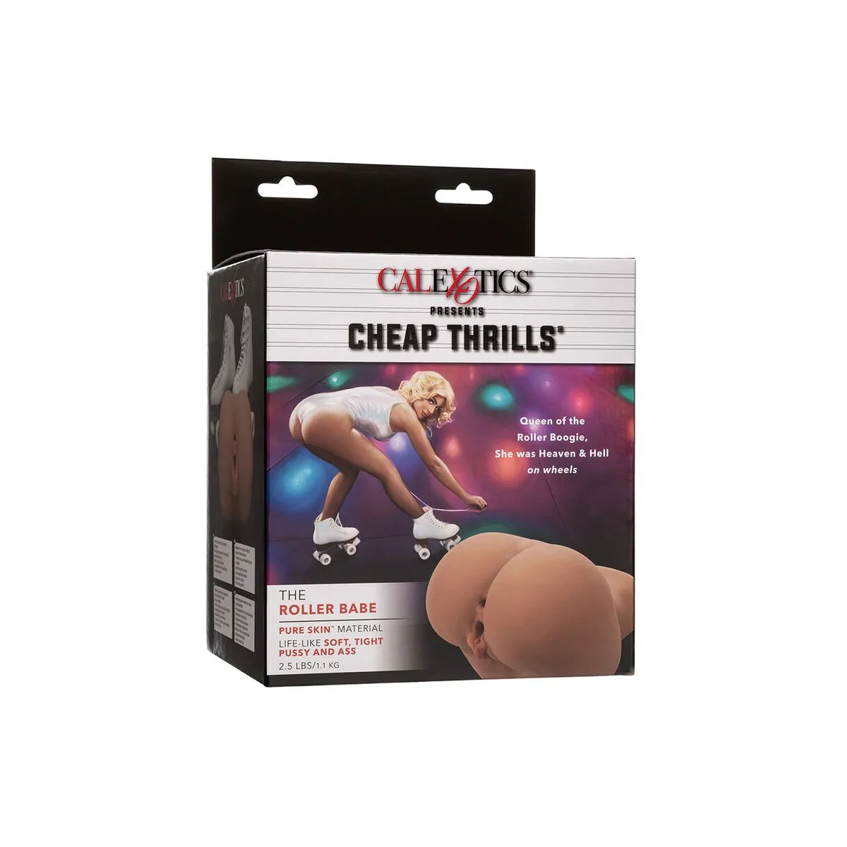 The Roller Babe Doppelt Realistischer Masturbator, Fleisch von Calexotics | Fesselliebe.de