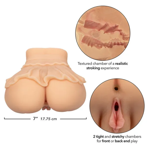 The Peep Show Girl Doppelt Realistischer Masturbator, Fleisch von Calexotics | Fesselliebe.de