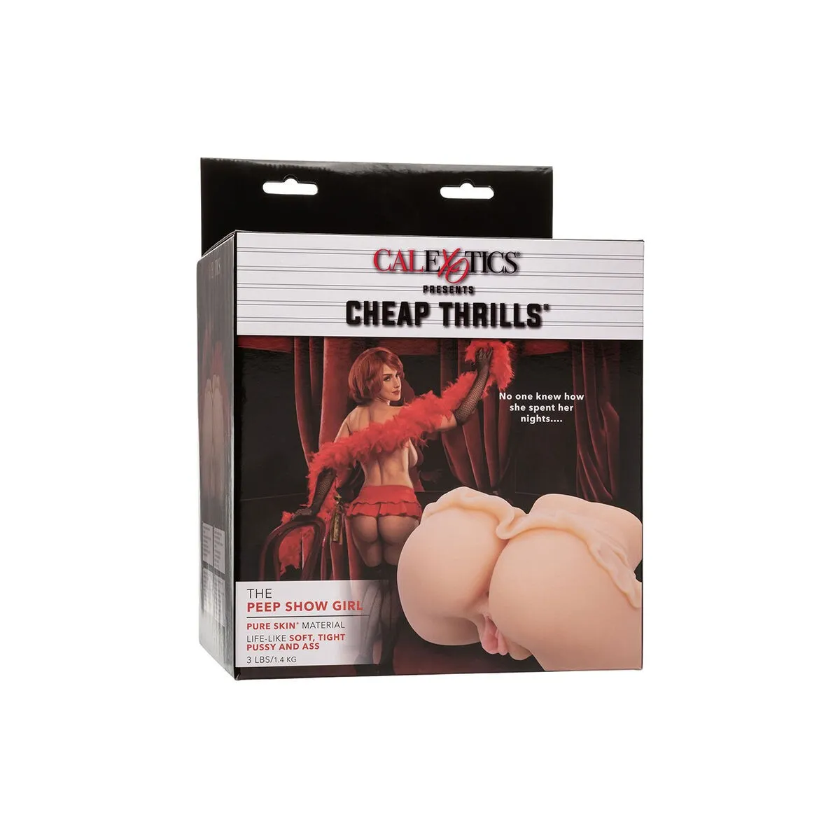 The Peep Show Girl Doppelt Realistischer Masturbator, Fleisch von Calexotics | Fesselliebe.de