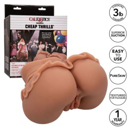 The Homecoming Queen Doppelt Realistischer Masturbator Karamell von Calexotics | Fesselliebe.de