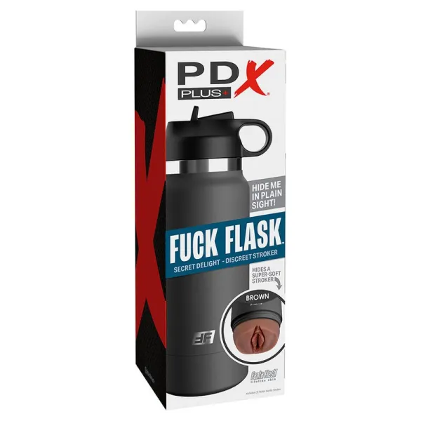 Fuck Flask Vagine Diskreter Stroker Braun Modell 2 von Pdx Plus+ | Fesselliebe.de