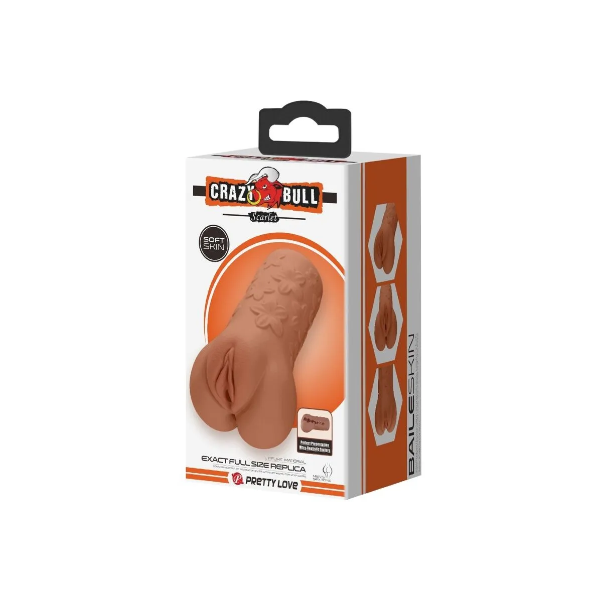 Scarlet Vagina und Anus Design mit Blumenfleisch von Crazy Bull | Fesselliebe.de