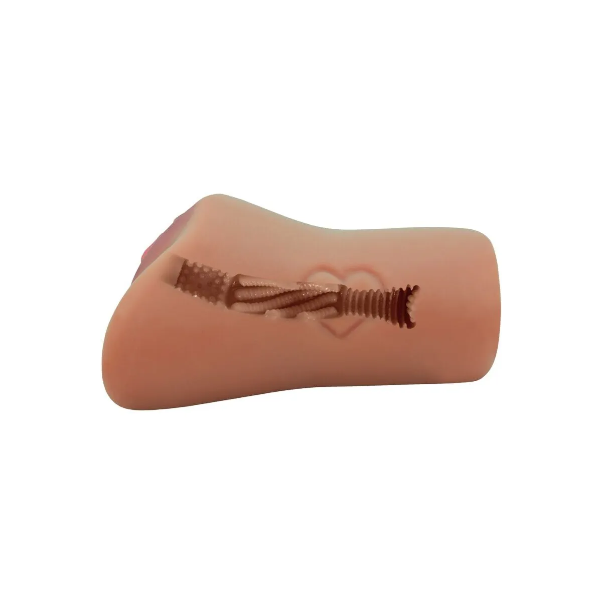 Scharlachrotes Vagina- und Anus-Design mit Herzfleisch von Crazy Bull | Fesselliebe.de