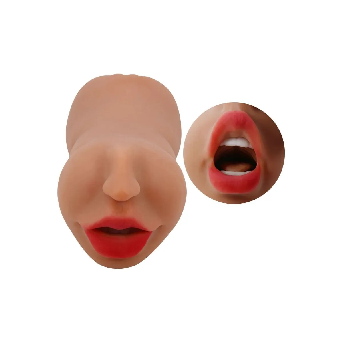 Zoey Doppelmasturbator Mund & Vagina Fleisch von Crazy Bull | Fesselliebe.de