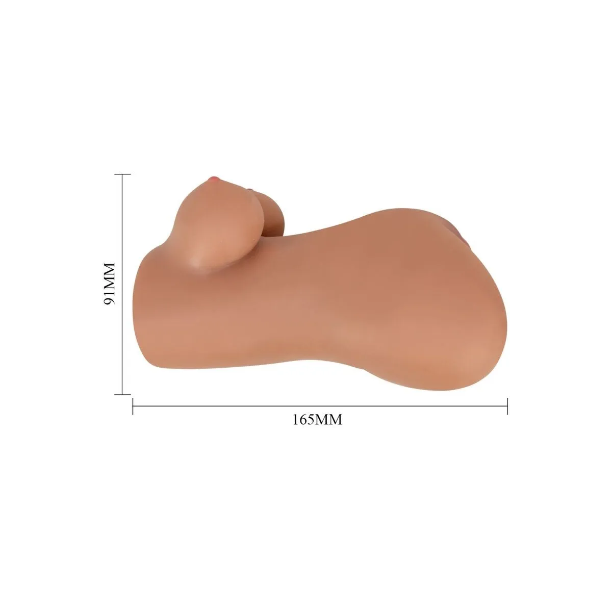 Hannah Doppelmasturbator Vagina & Anus Realistischer Mulatte von Crazy Bull | Fesselliebe.de