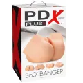 360 Banger Realistischer Anal- und Vagina-Masturbator von Pdx Plus+