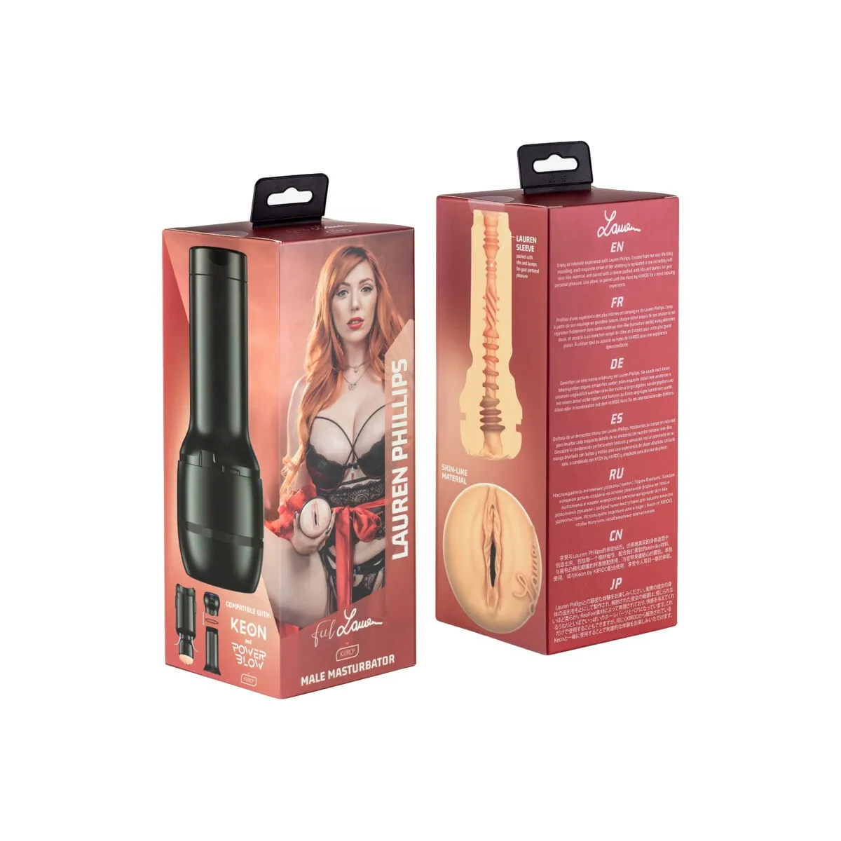 Feel Lauren Phillips Stars Collection Strokers Powerblow Kompatibel von Kiiroo | Fesselliebe.de