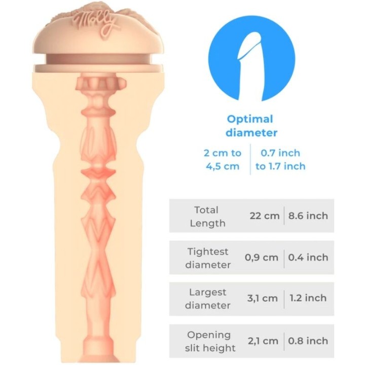 Fühlen Sie Molly Stewart Stroker Kiiroo Stars Collection von Kiiroo | Fesselliebe.de