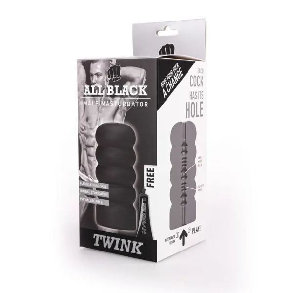 Masturbator Twink von All Black | Fesselliebe.de