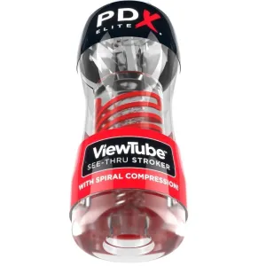Stroker Viewtube 2 Spiralkompression Transparent von Pdx Elite
